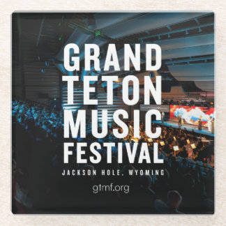 GTMF-Logo-Untersetzer Glasuntersetzer