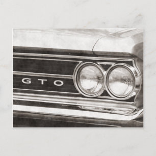 GTO Oldtimer Postkarte