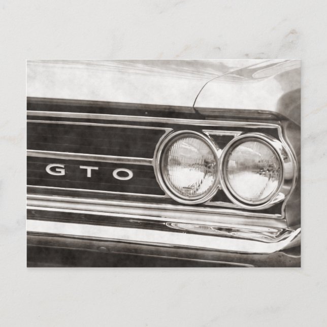 GTO Oldtimer Postkarte (Vorderseite)