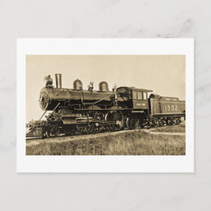 GTW #1502 Baldwin Built 1901 Postkarte