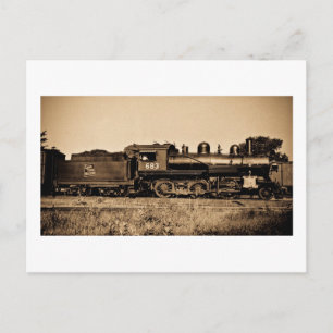 GTW Lokomotive Motor #683 in Bay City MI Postkarte