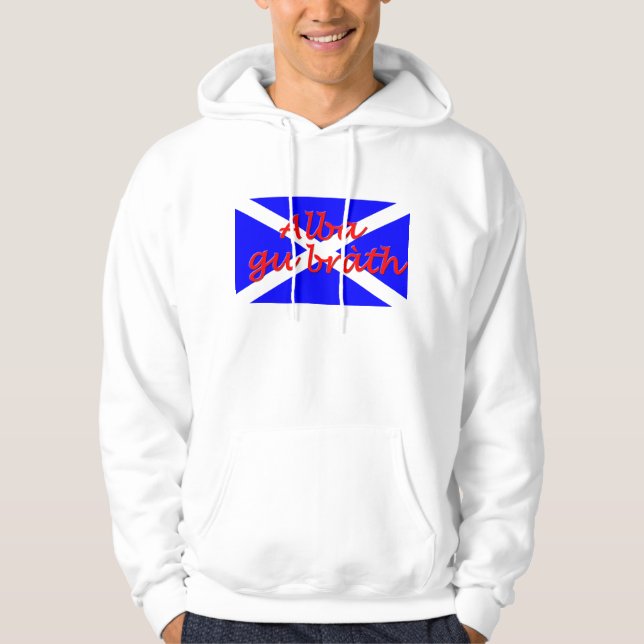 "GU brath alba" Hoodie (Vorderseite)