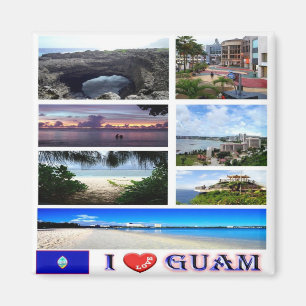 GU - Guam - I-Liebe Magnet