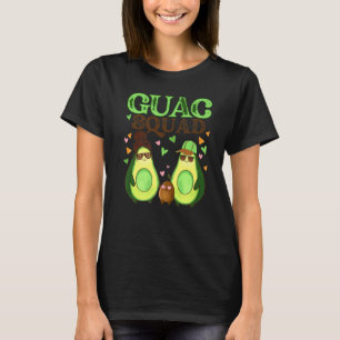 Guac Family Squad Avocado Pun Pajamas For Family W T-Shirt