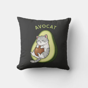 Guac Meow Mode Kissen