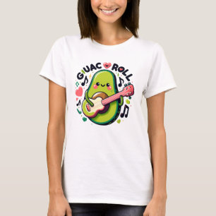 Guac N Roll Rock and Roll Guac and Roll T-Shirt