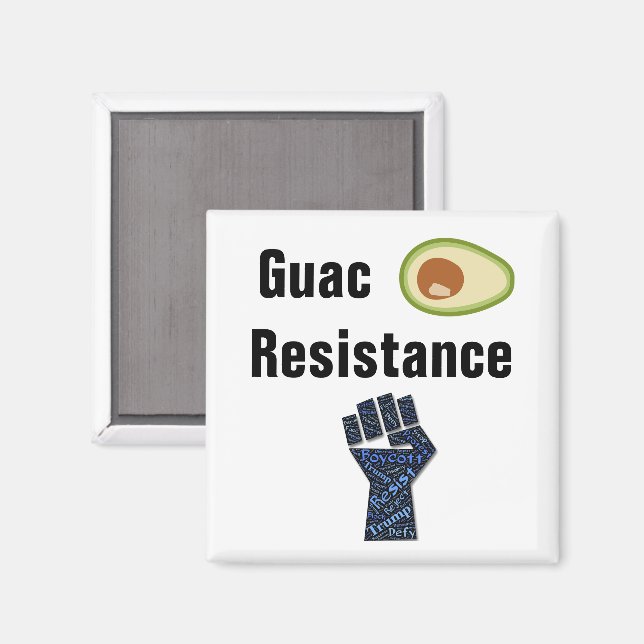 Guac Resistance Magnet (Vorderseite/Rückseite)