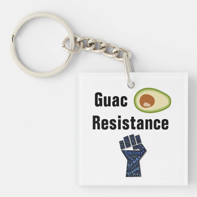 Guac Resistance Schlüsselanhänger (Vorderseite)