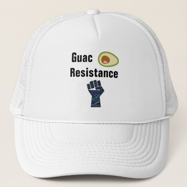 Guac Resistance Trucker Hat Truckerkappe (Vorderseite)