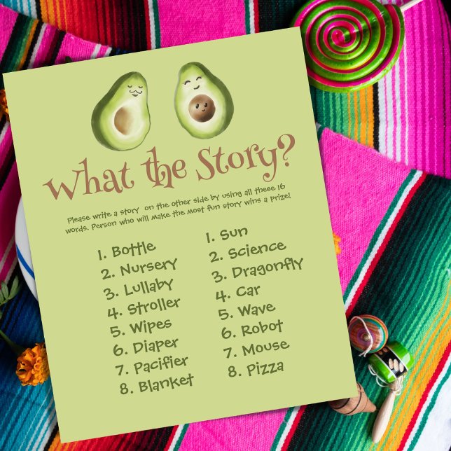 Guacamole Avocado Fiesta Baby Shooting Story Game (Von Creator hochgeladen)