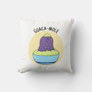 Guacamole Funny Mole in Guacamole Dip Pup Kissen