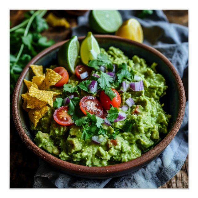 Guacamole Stock Image Poster (Vorderseite)