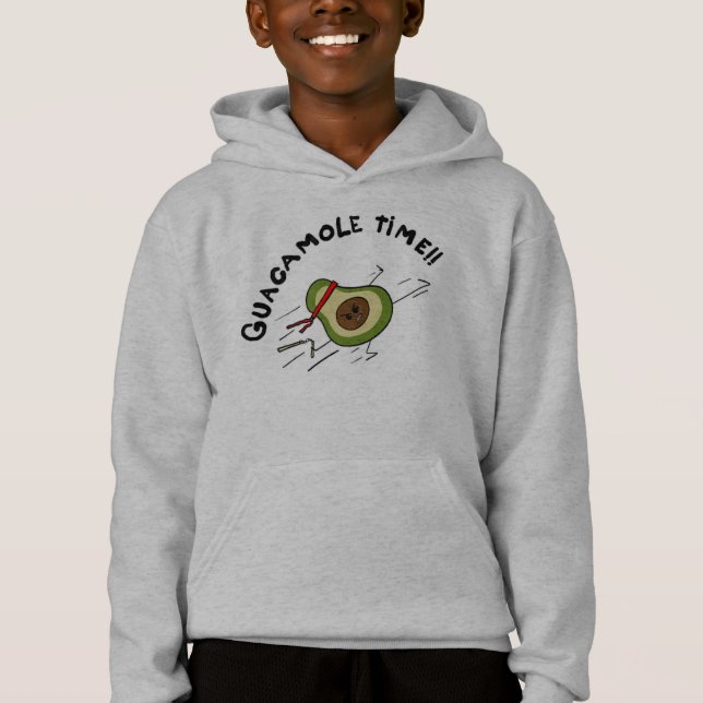 Guacamole-Zeit Hoodie (Vorderseite)