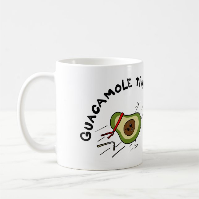 Guacamole-Zeit Kaffeetasse (Links)