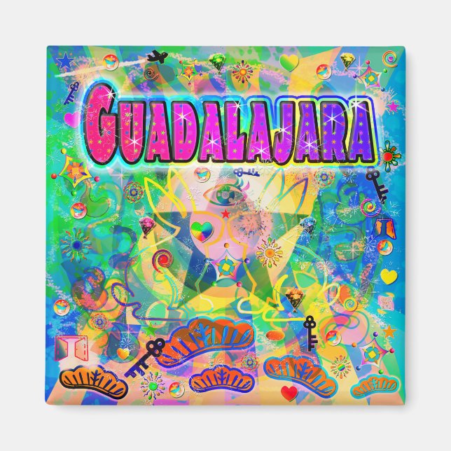 Guadalajara Epoch Hour Magnet (Vorne)