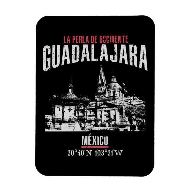 Guadalajara Magnet (Vertikal)