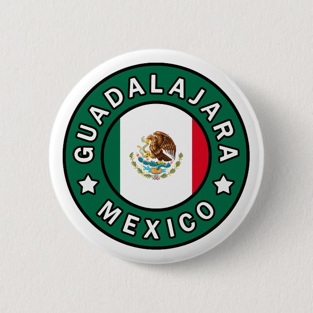Guadalajara Mexiko Button (Vorderseite)