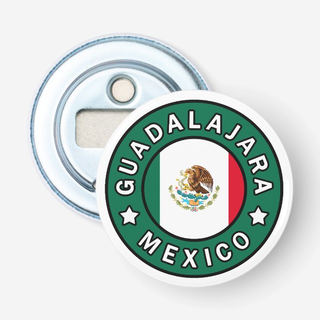 Guadalajara Mexiko Flaschenöffner (Vorderseite)
