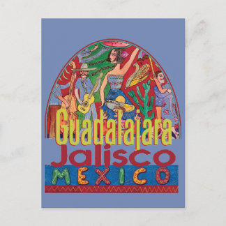 GUADALAJARA Mexiko Postkarte