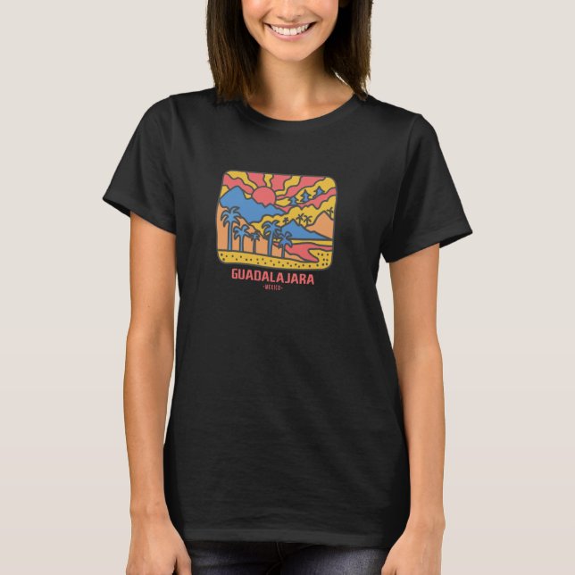 Guadalajara Mexiko T-Shirt (Vorderseite)