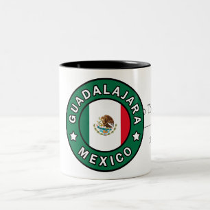 Guadalajara Mexiko Zweifarbige Tasse