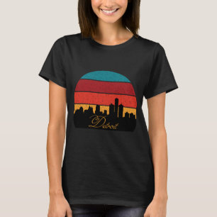 Guadalajara Skyline Retro Sonnenuntergang Reise T-Shirt