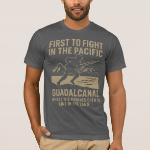 Guadalcanal Marines Tribut - Stille Ehre von 1942 T-Shirt