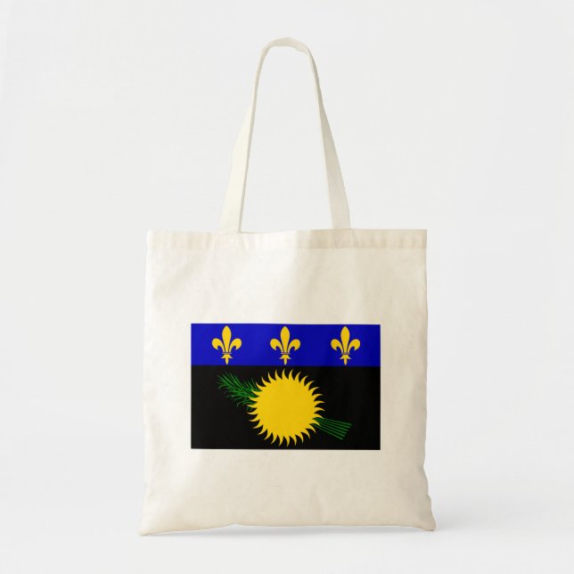Guadaloupe Flag Tragetasche (Vorne)