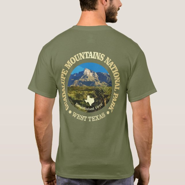 Guadalupe-Berge NP2 T-Shirt (Rückseite)