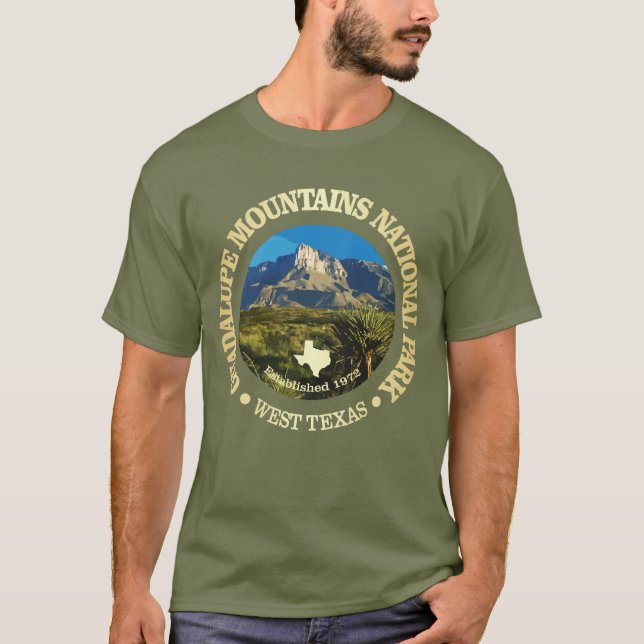 Guadalupe-Berge NP2 T-Shirt (Vorderseite)