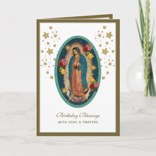 Guadalupe Elegant Religiöse Feiertagskarte Karte