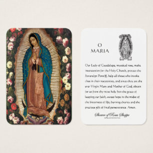 Guadalupe Jungfrau Mary Spanisches Gebet Heilige K