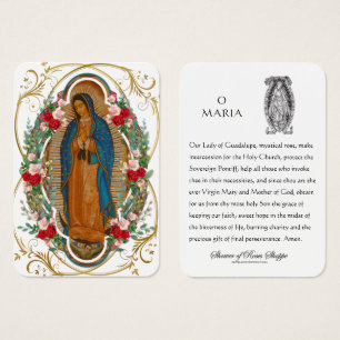 Guadalupe Jungfrau Mary Spanisches Gebet Heilige K