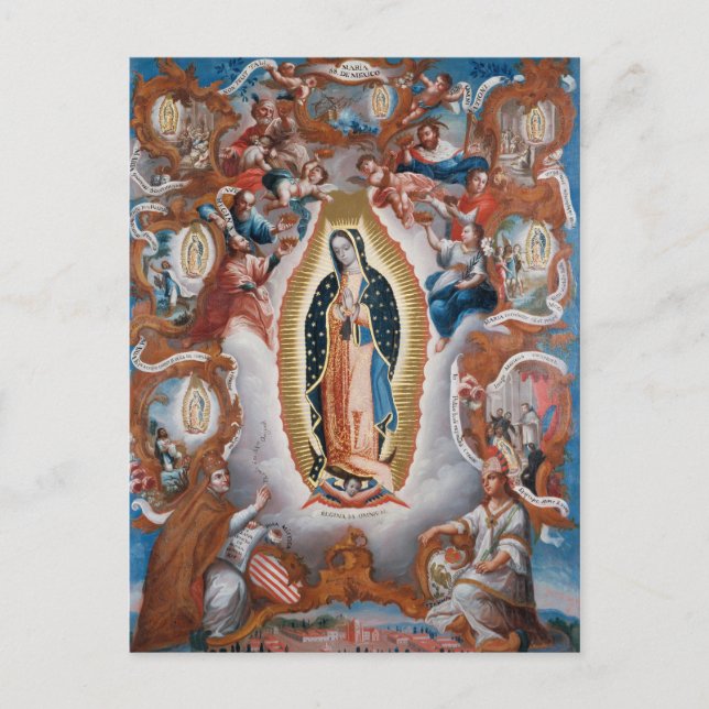 “Guadalupe-Madonna” Postkarte (Vorderseite)