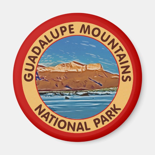 Guadalupe Mountains National Park, Texas Magnet (Vorne)