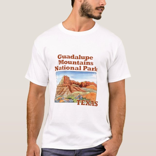 Guadalupe Mountains National Park, Texas T-Shirt (Vorderseite)