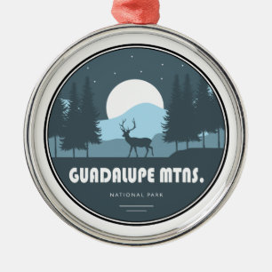 Guadalupe Mountains Nationalpark Deer Ornament Aus Metall