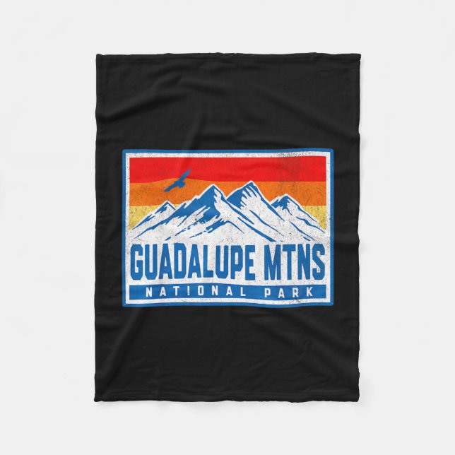 Guadalupe-Mountains-Nationalpark  Fleecedecke (Vorderseite)