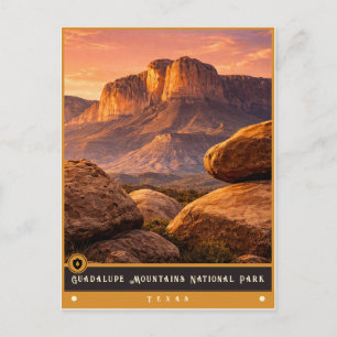 Guadalupe-Mountains-Nationalpark Postkarte