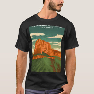 Guadalupe Mountains Nationalpark Reisen Poster T-Shirt