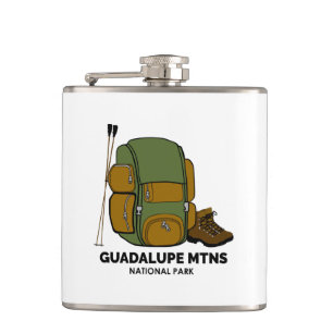 Guadalupe Mountains Nationalpark-Rucksack Flachmann