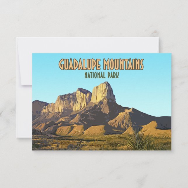 Guadalupe Mountains Nationalpark Texas (Vorderseite)