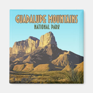 Guadalupe Mountains Nationalpark Texas Magnet