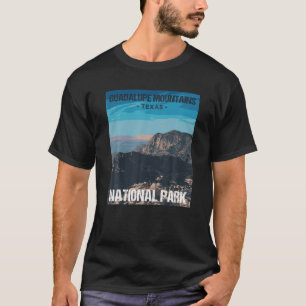 Guadalupe Mountains Nationalpark Texas Poster Des T-Shirt