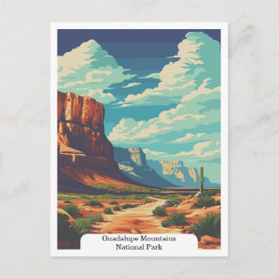 Guadalupe Mountains Nationalpark, Texas USA Postkarte