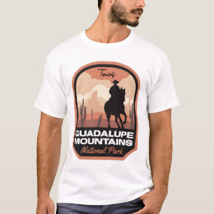 Guadalupe Mountains Nationalpark Wüste Cowboy T-Shirt