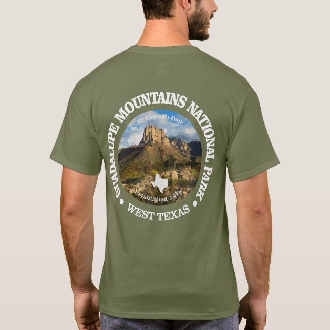 Guadalupe Mountains NP T-Shirt (Rückseite)