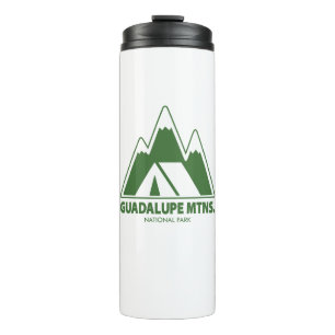 Guadalupe Mtns. National Park Berge Camping Thermosbecher