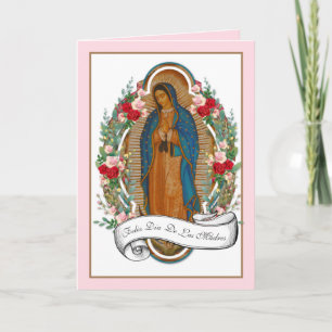 Guadalupe-Muttertagskarte Karte