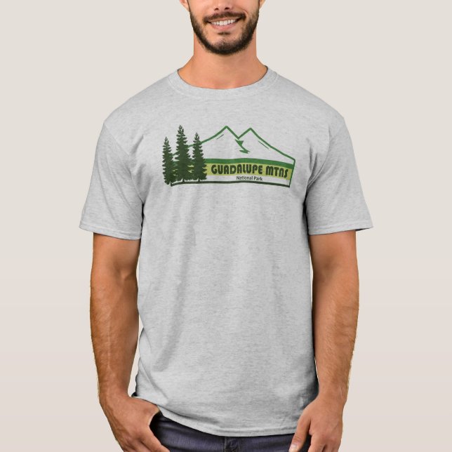 Guadalupe Nationalpark Nationalpark Nationalpark N T-Shirt (Vorderseite)